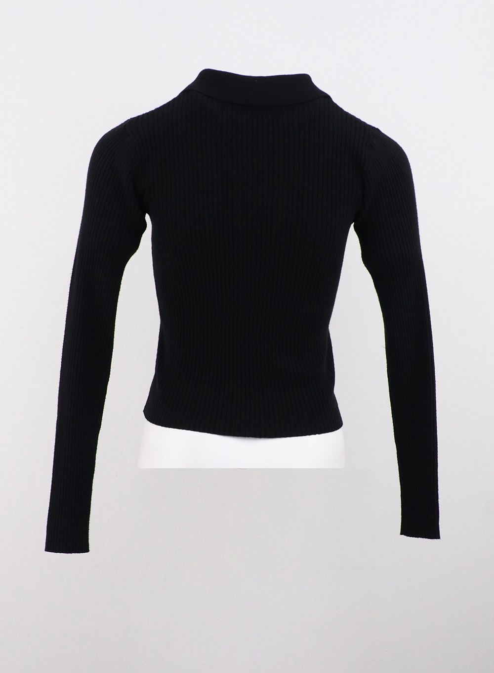 Zip-Up Collar Sweater IS315