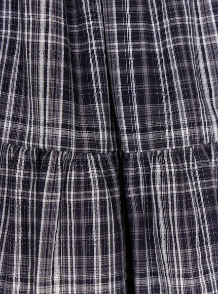 plaid-ruffle-long-skirt-iu519