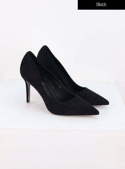 suede-pumps-is322 / Black