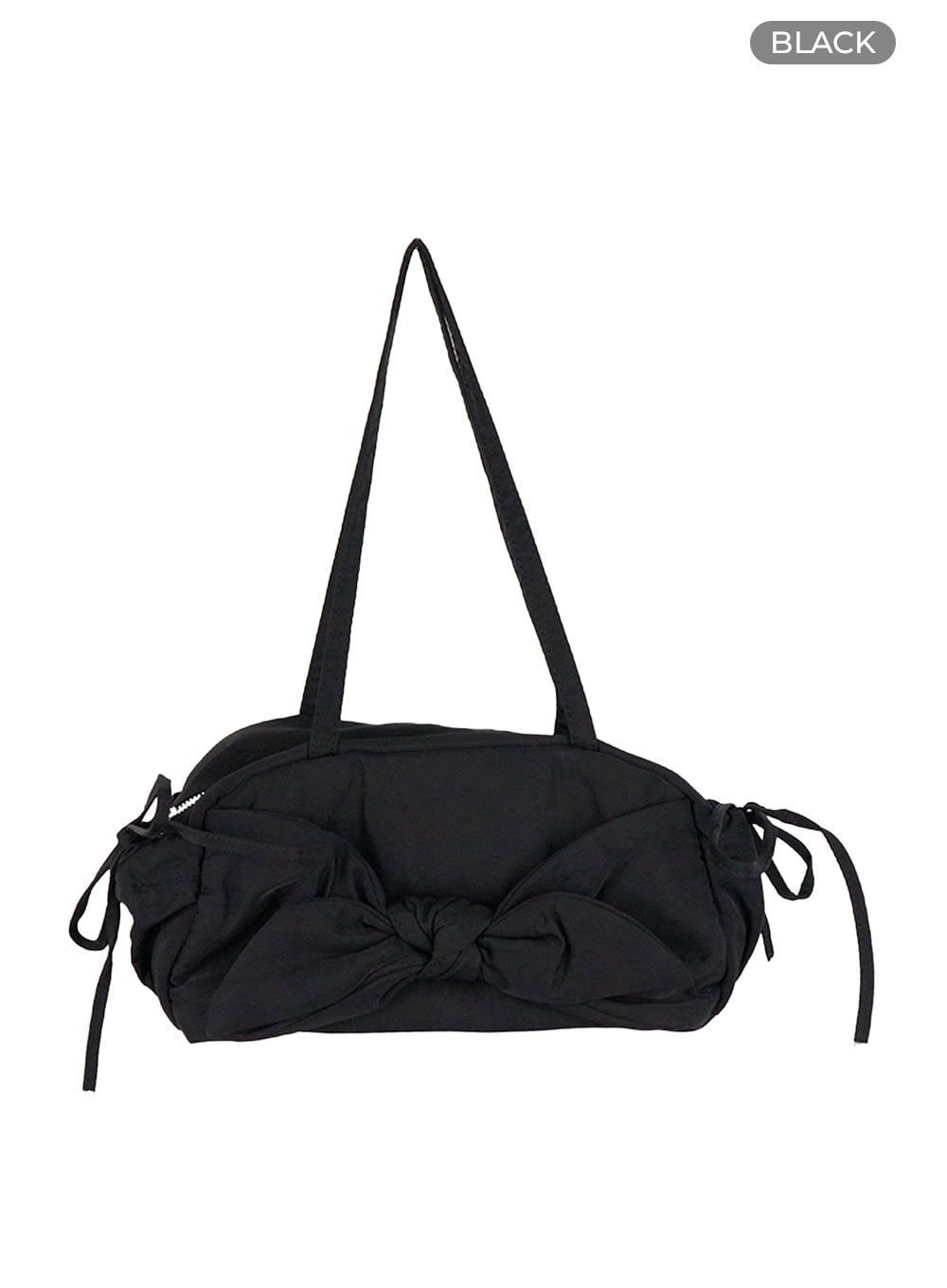 Metallic Twist Ribbon Shoulder Bag IL419 - Korean Women