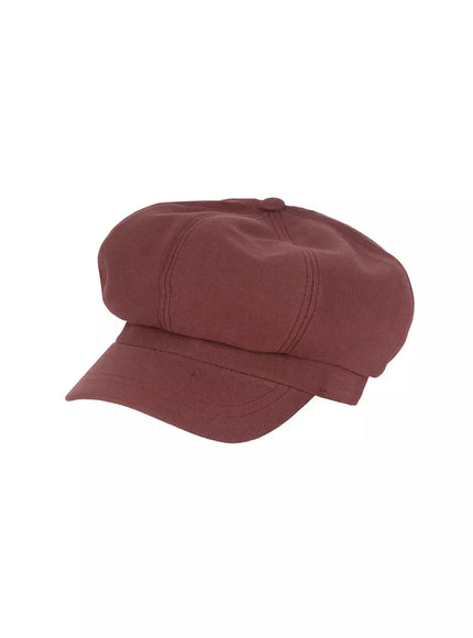 timeless-cotton-beret-irish-cap-if505 / Brown