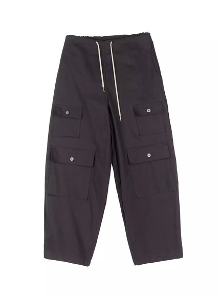 double-pocket-cargo-pants-ig527 / Dark gray
