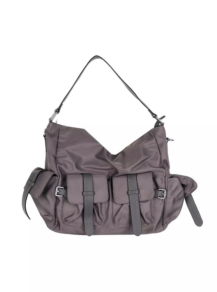 urban-utility-pocket-shoulder-bag-iu518 / Dark gray