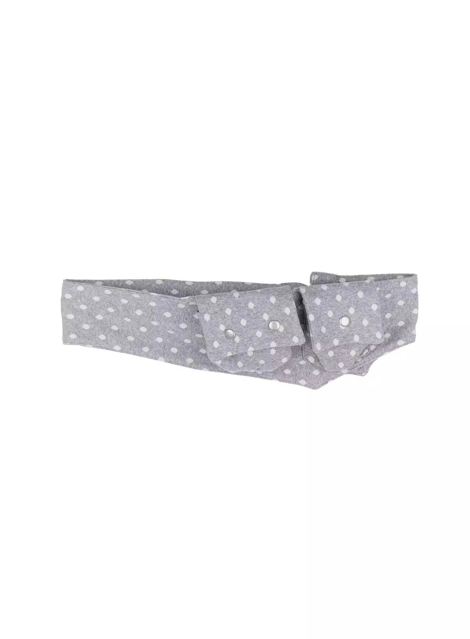 polka-dot-waist-belt-bag-il528 / Gray