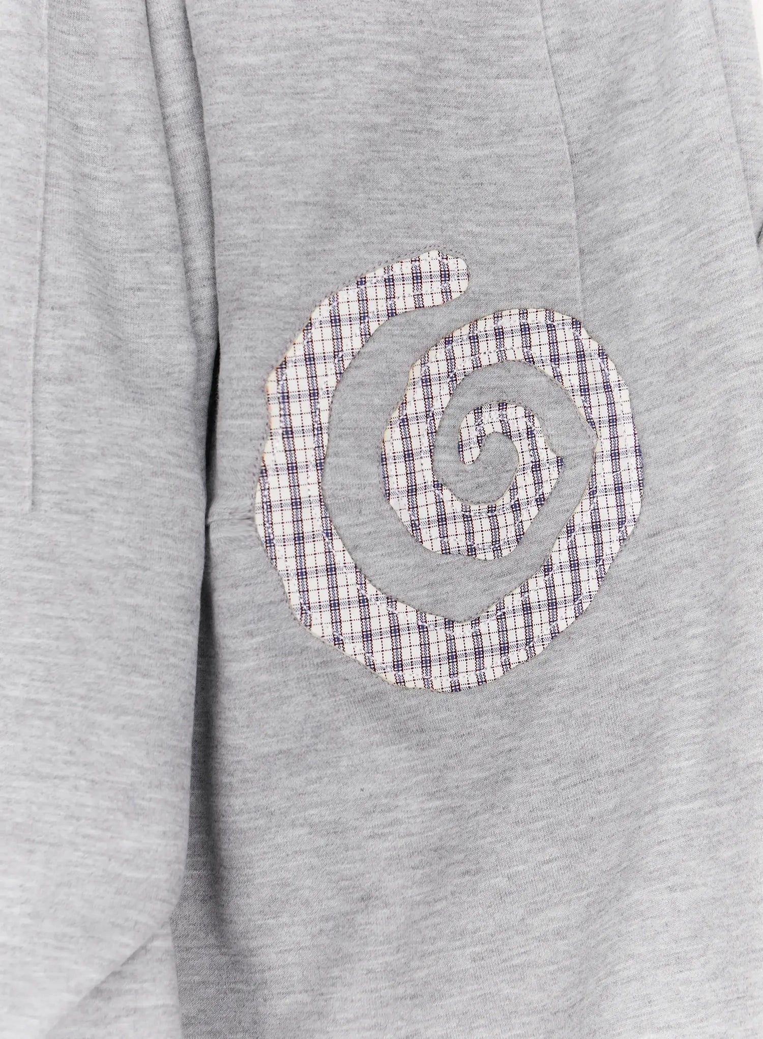 plaid-spiral-detail-sweatpants-ia523