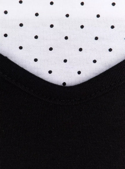 trendy-dot-layered-top-iu518