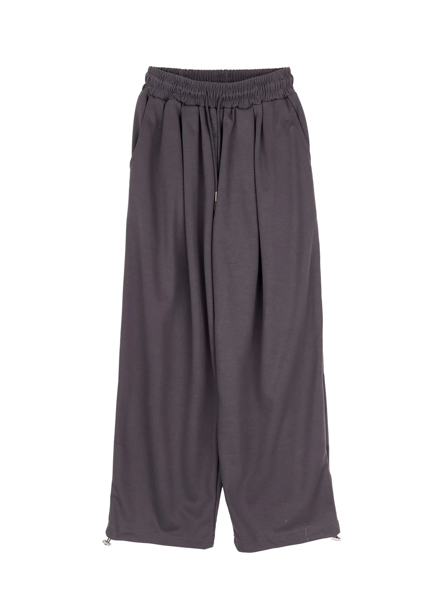 plaid-spiral-detail-sweatpants-ia523 / Dark gray