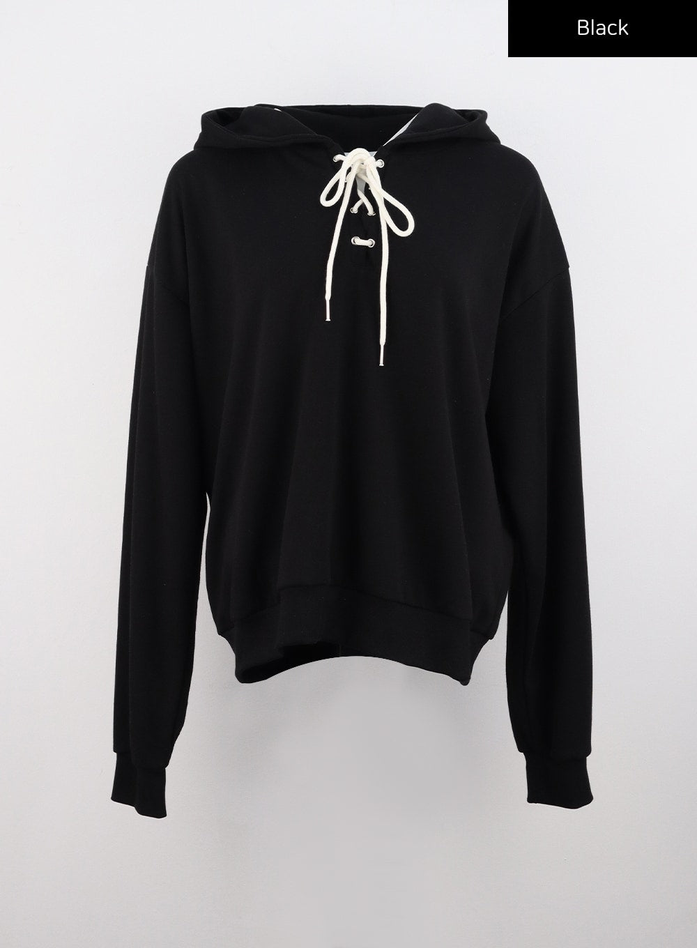 Front tie outlet sweatshirt