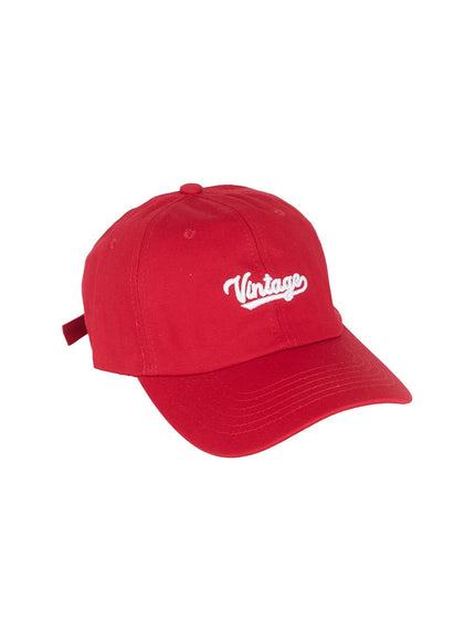embroidered-baseball-cap-iy513 / Red