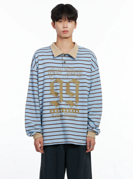 mens-striped-polo-long-sleeve-top-is519
