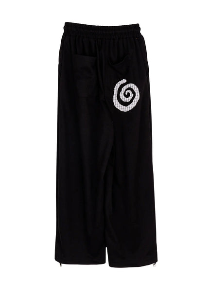 plaid-spiral-detail-sweatpants-ia523