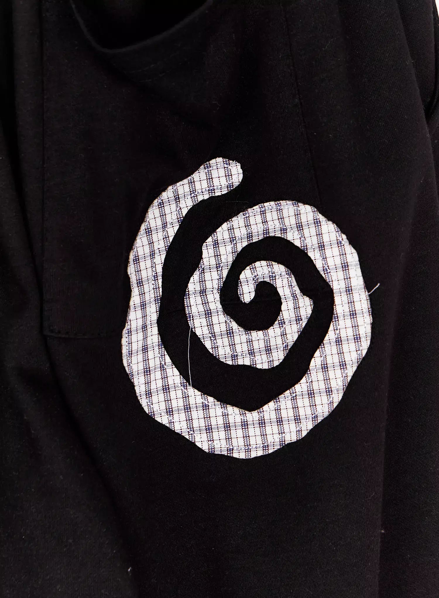 plaid-spiral-detail-sweatpants-ia523