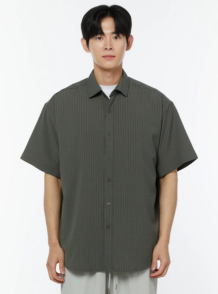 mens-striped-short-sleeve-shirt-iu504