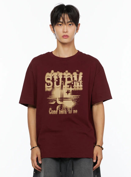 Men's Relaxed-Fit Graphic T-Shirt IL520