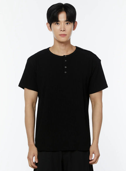mens-ribbed-snap-shoulder-henley-t-shirt-iu508