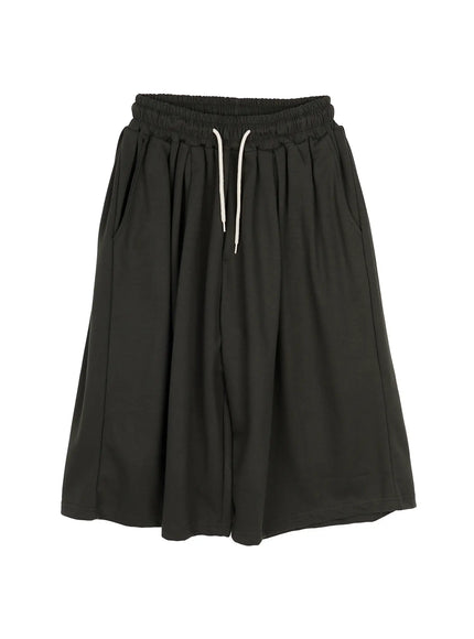mens-pintuck-bermuda-shorts-dark-green-iu508