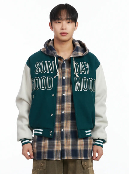 dark-green-lettered-varsity-jacket-id515