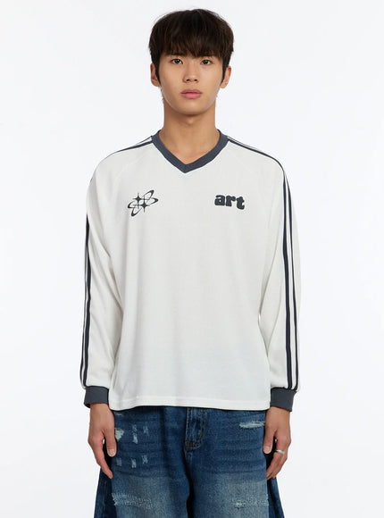 mens-waffle-knit-track-long-sleeve-tee-im530