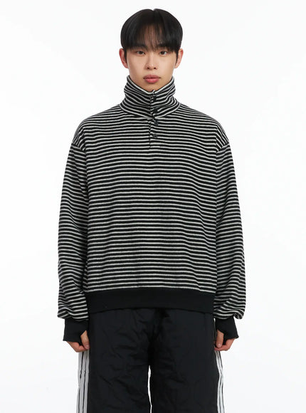 striped-high-neck-fleece-tee-id515