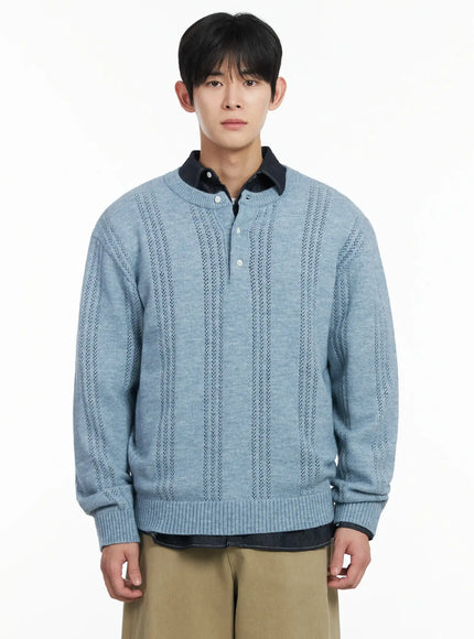 mens-pointelle-henley-knit-sweater-if517
