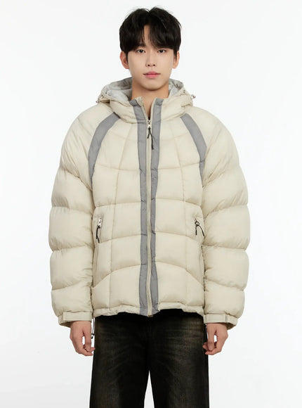 mens-color-block-puffer-jacket-light-beige-io531