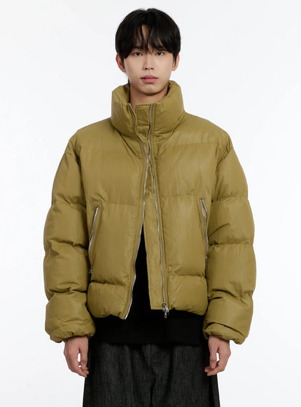 mens-cropped-puffer-jacket-dark-yellow-id502