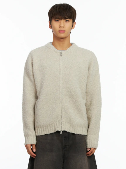mens-boucle-zip-up-cardigan-ij514