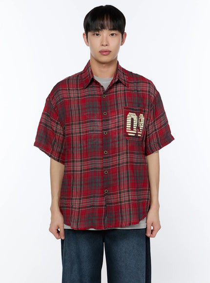 mens-plaid-graphic-short-sleeve-shirt-ia520