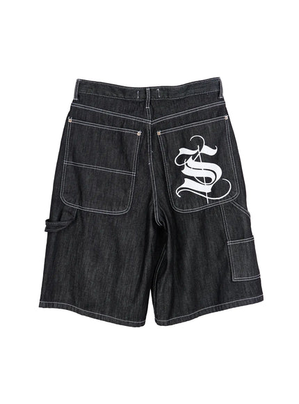 mens-black-carpenter-bermuda-shorts-iu510