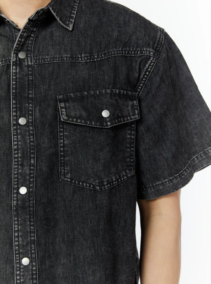 mens-western-denim-short-sleeve-shirt-iu504