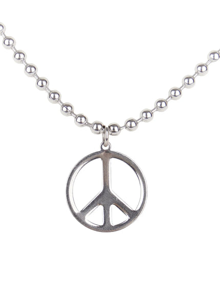 peace-pendant-ball-chain-necklace-id524