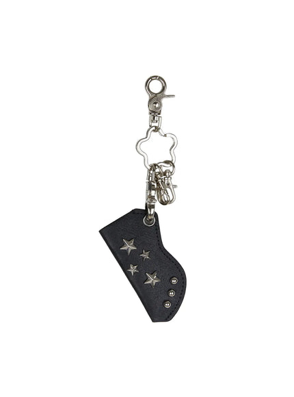 star-studded-keychain-id515 / Black