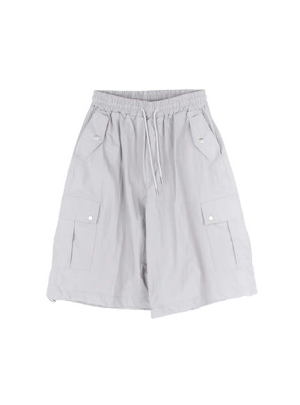 mens-cargo-bermuda-shorts-ia520 / Gray