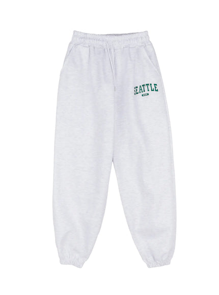 mens-seattle-cuffed-sweatpants-id511 / Light gray