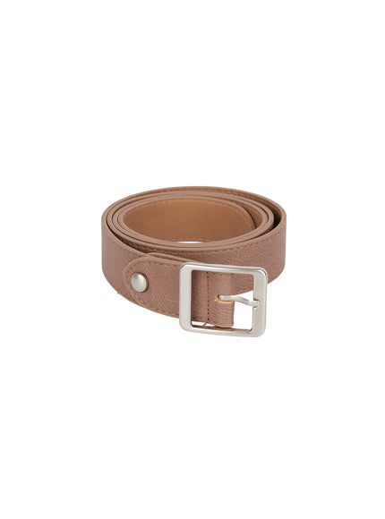 mens-classic-square-belt-is529 / Beige