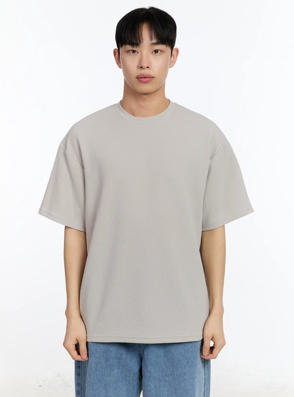 mens-basic-t-shirt-ia508 / Beige