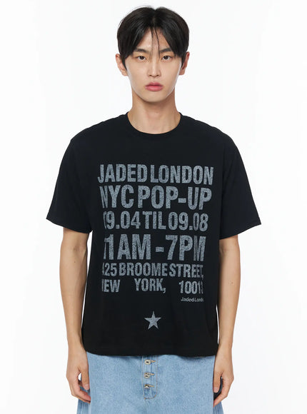mens-nyc-graphic-tee-iu510 / Black