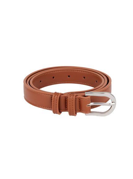 essential-western-belt-in528 / Brown