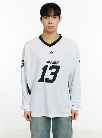 mens-v-neck-contrast-long-sleeve-jersey-if510