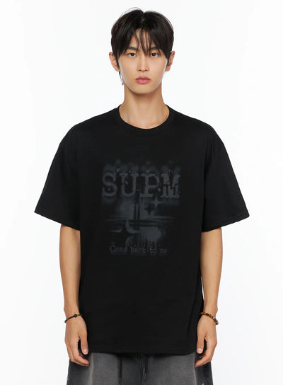 Men's Relaxed-Fit Graphic T-Shirt IL520