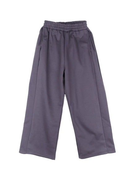 mens-wide-leg-training-pants-in528 / Dark gray