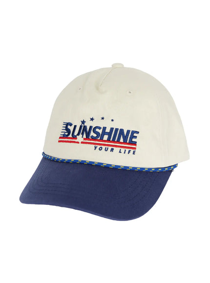 Two-Tone Graphic Cap IL520