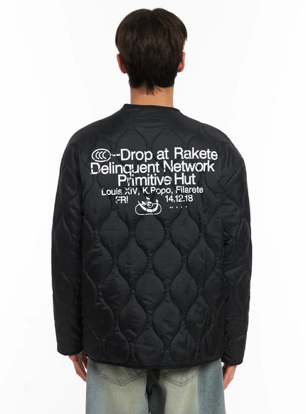 mens-graphic-print-quilted-jacket-id511