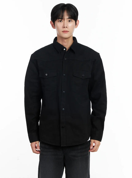 mens-classic-cotton-snap-shirt-ij521