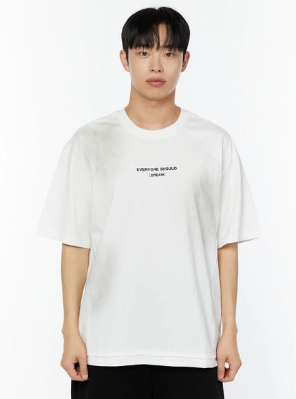 mens-graphic-print-oversized-tee-iu518 / White