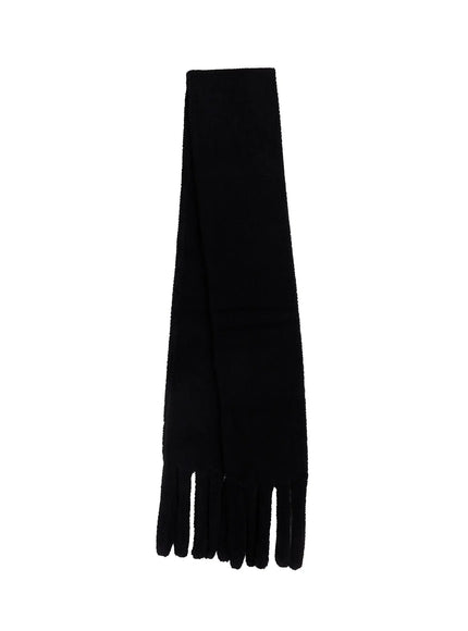 soft-plush-winter-scarf-id502 / Black