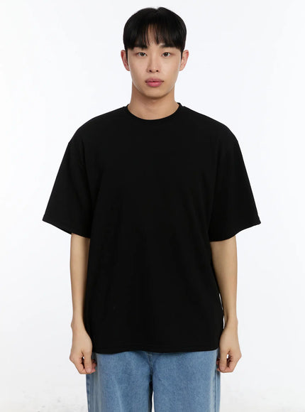 mens-basic-t-shirt-ia508 / Black