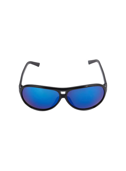 reflective-sleek-sunglasses-io517 / Blue