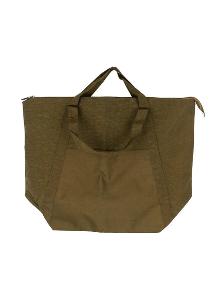large-nylon-tote-bag-ij512 / Dark green