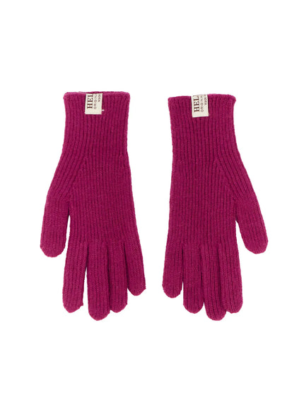smart-touch-ribbed-knit-gloves-in512 / Purple